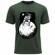 Cosmic Dreamer Astronaut  T-Shir - Image 2