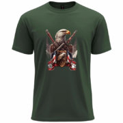 Majestic Eagle Warrior T-Shirt - Image 2