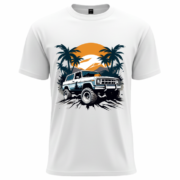 Sunset Off-Road Adventure T-Shirt – Premium Cotton Tee - Image 10