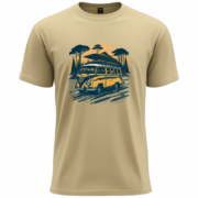 Vintage Camper Van  T-Shirt - Image 2