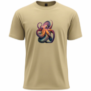 Vibrant Octopus Art  T-Shirt - Image 7