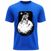 Cosmic Dreamer Astronaut  T-Shir - Image 3