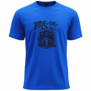 Ride or Die Biker  T-Shirt - Image 3