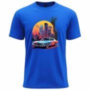 Retro Sunset Drive  T-Shirt - Image 9