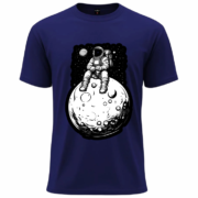 Cosmic Dreamer Astronaut  T-Shir - Image 4