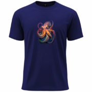 Vibrant Octopus Art  T-Shirt - Image 5