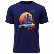 Retro Sunset Drive  T-Shirt - Image 8