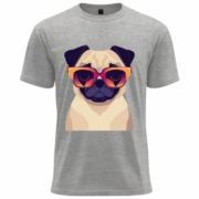 Cool Pug Vibes  T-Shirt - Image 5