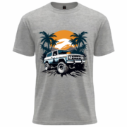 Sunset Off-Road Adventure T-Shirt – Premium Cotton Tee - Image 5