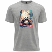 Cute Panda Adventure  T-Shirt - Image 4