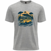 Vintage Camper Van  T-Shirt - Image 7