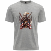Majestic Eagle Warrior T-Shirt - Image 4