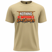 Nothing Is Impossible – Don’t Give Up Motivational T-Shirt - Image 6