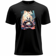 Cute Panda Adventure  T-Shirt - Image 5