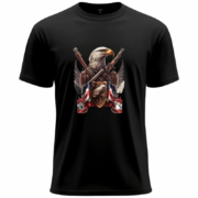 Majestic Eagle Warrior T-Shirt - Image 5
