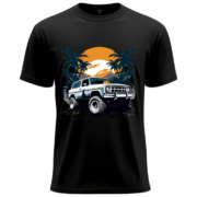 Sunset Off-Road Adventure T-Shirt – Premium Cotton Tee - Image 7