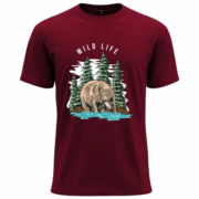 Wild Life Bear  T-Shirt - Image 4