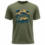 Vintage Camper Van  T-Shirt