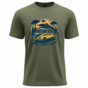 Vintage Camper Van  T-Shirt