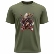 Majestic Eagle Warrior T-Shirt - Image 7