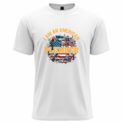 I Am An American Plumber T-Shirt - Image 8