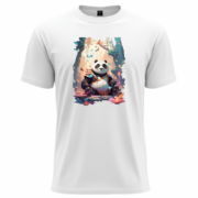 Cute Panda Adventure  T-Shirt - Image 8