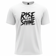 Rise and Shine Typography  T-Shirt - Image 9