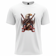 Majestic Eagle Warrior T-Shirt - Image 8
