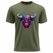 Patriotic Bull T-Shirt - Image 3