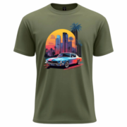 Retro Sunset Drive  T-Shirt - Image 4