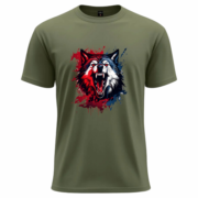 Fury Wolf  T-Shirt - Image 4