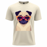 Cool Pug Vibes  T-Shirt - Image 9