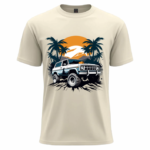 Sunset Off-Road Adventure T-Shirt – Premium Cotton Tee