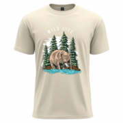 Wild Life Bear  T-Shirt - Image 3