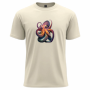 Vibrant Octopus Art  T-Shirt - Image 8