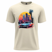 Retro Sunset Drive  T-Shirt - Image 3