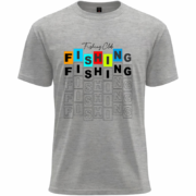 Fishing Club Typography Tee - Image 3