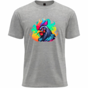 Neon Rooster  Tee - Image 2
