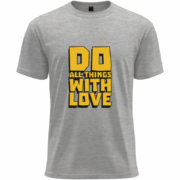 Do It With Love Typography Tee - Image 2
