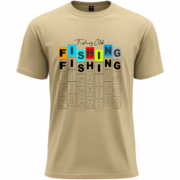 Fishing Club Typography Tee - Image 4