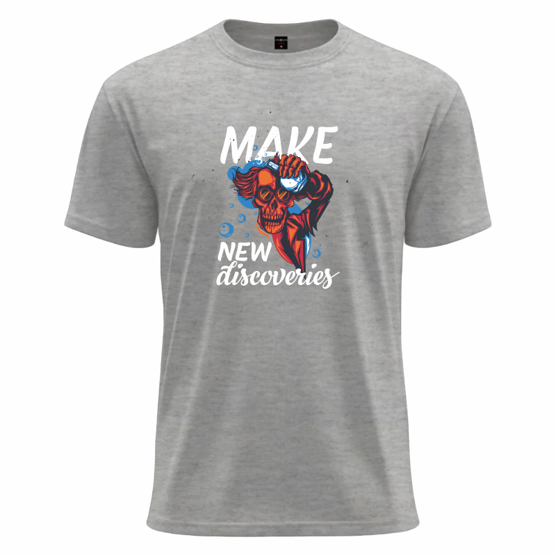 2 New Discoveries Skull Tee - Image 1