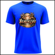 Beach Life Sunset  T-Shirt - Image 4