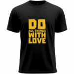 Do It With Love Typography Tee