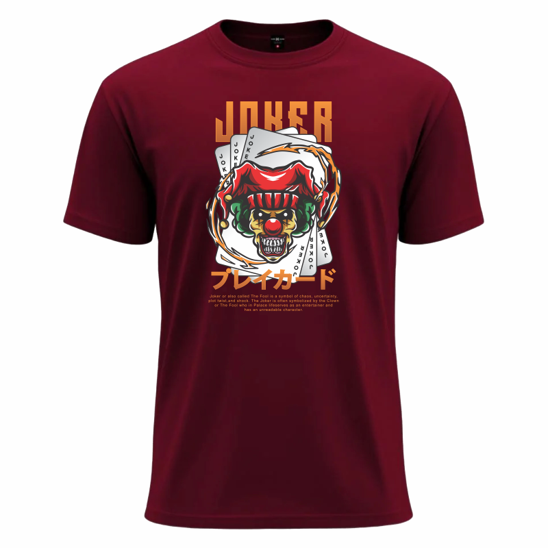 3 Joker Chaos Graphic Tee - Image 1