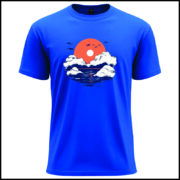 Sunset Ocean Graphic T-Shirt - Image 4