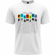 Fishing Club Typography Tee - Image 6