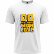 Do It With Love Typography Tee - Image 4