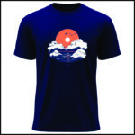 Sunset Ocean Graphic T-Shirt