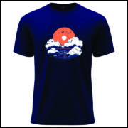 Sunset Ocean Graphic T-Shirt