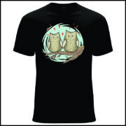 Cute Owl Love  T-Shirt - Image 6